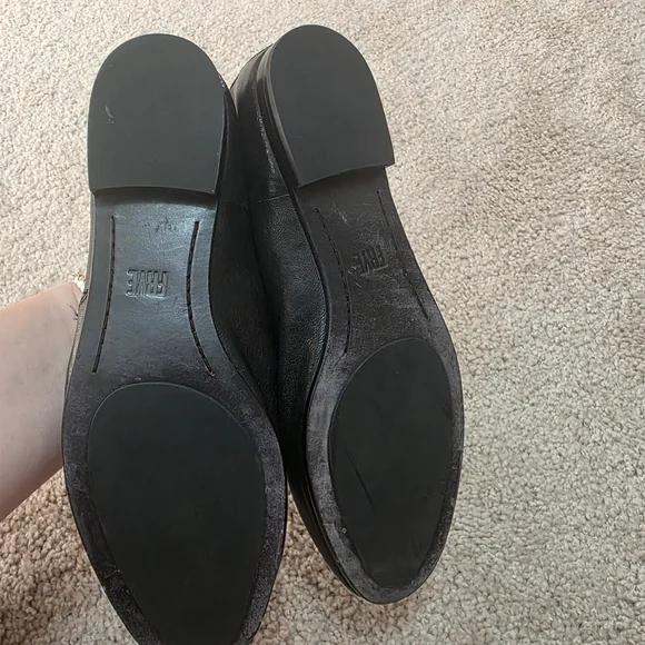 Frye Ladies Black Leather Booties Size 8 - Picture 5 of 7